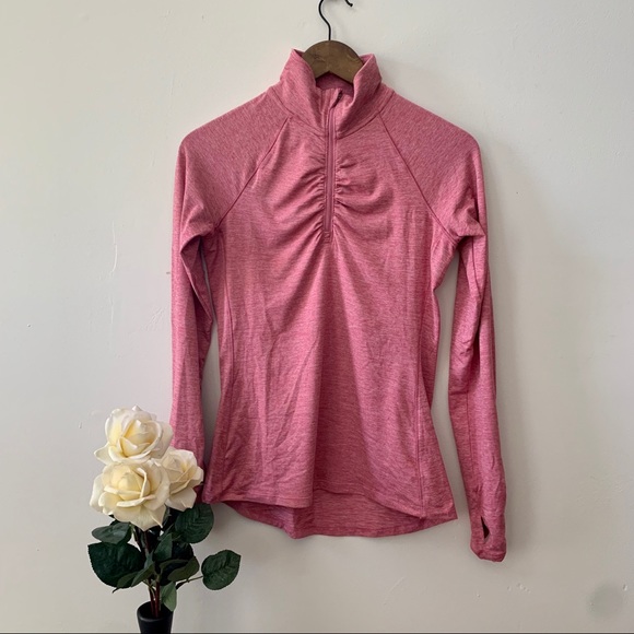 C9 Champion 1/4 Zip Terracotta Pink Heather - Picture 2 of 7